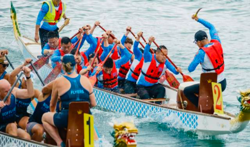一舉奪冠！廣州獵德龍舟首征奧克蘭慶典獲佳績