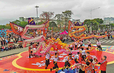 多彩非遺巡游 喜迎元宵佳節(jié)