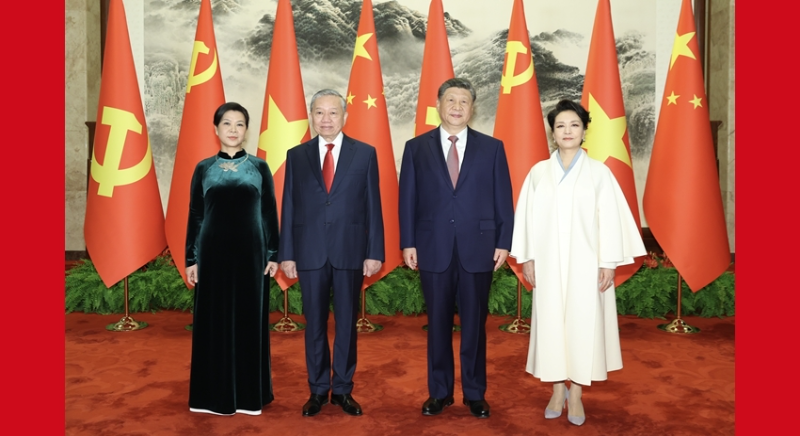 習近平同越共中央總書記、國家主席蘇林舉行會談